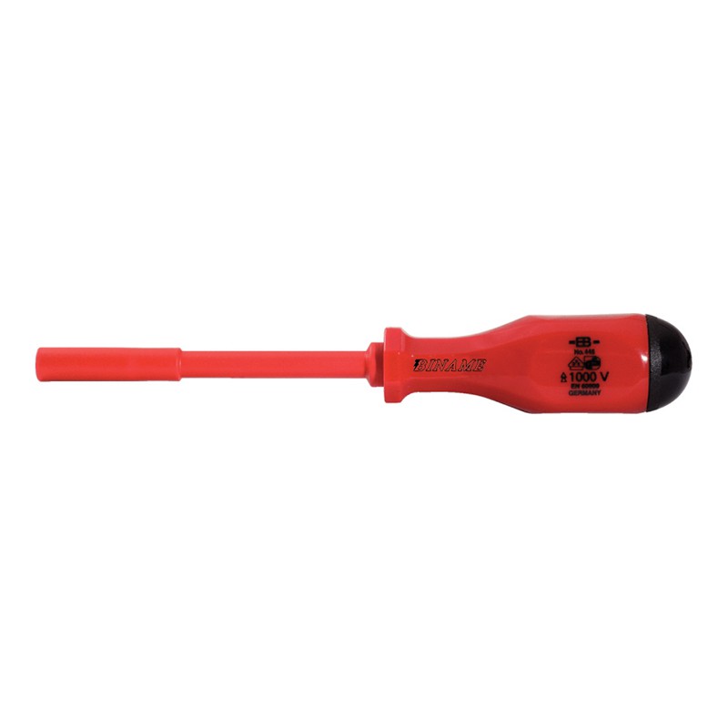 Insulated bit screwdriver with magazine, 1/4’’